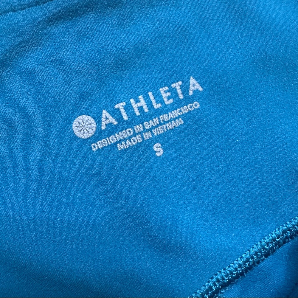 Athleta Ultimate Stash Pocket Textured 7/8 Tight Leggings Size Small - Picture 14 of 16